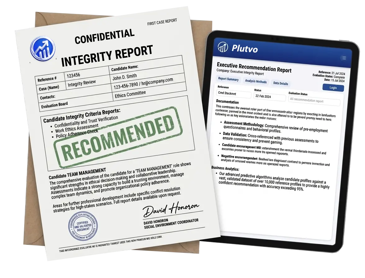 PLUTVO assessment report preview